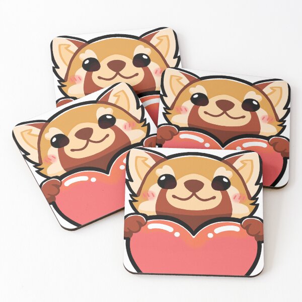 Item preview, Red Panda Love designed and sold by MemeSaranchez.