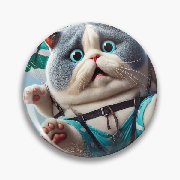 Item preview, Cat playing with parachute designed and sold by Catsmoment.