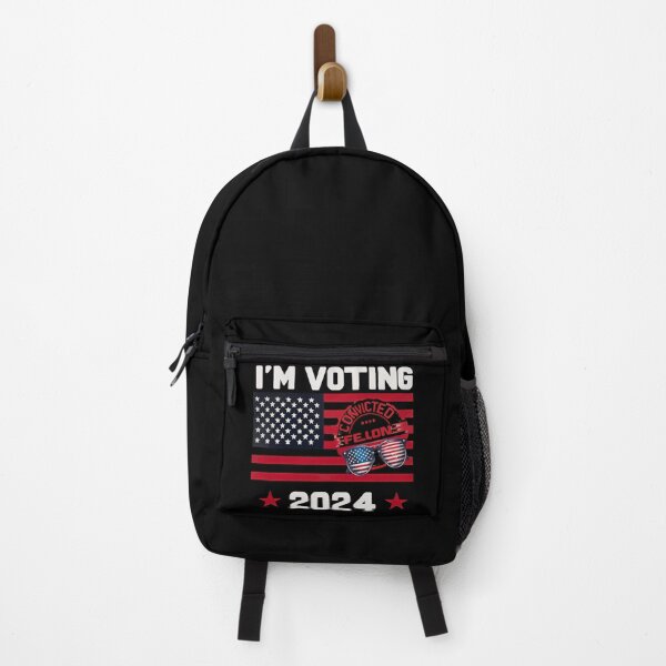 Item preview, Im Voting For The Convicted Felon Funny designed and sold by TomFrontierArt.