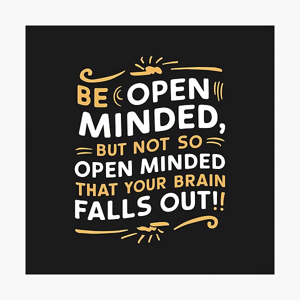 Item preview, Open Minded designed and sold by DeadSocietyArt.