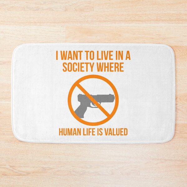 Item preview, I want to live in a society where human life is valued  designed and sold by Rachel the Artist .