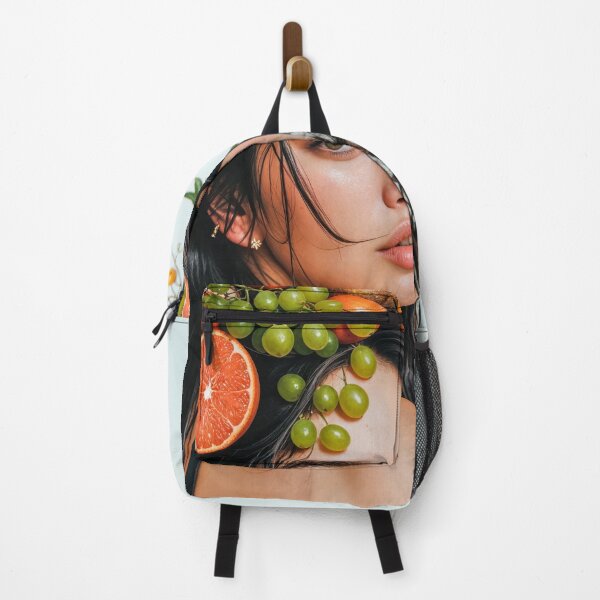 Item preview, Painting Portrait of a Woman with Fresh Fruits on Her Head designed and sold by regnumsaturni.