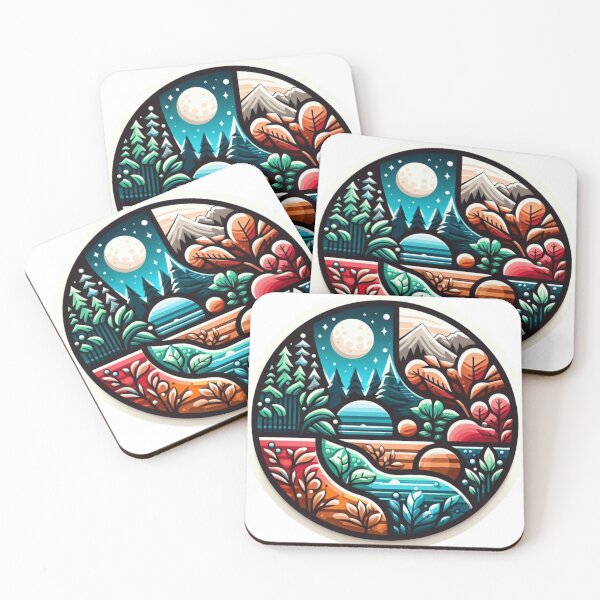 Item preview, Great wave of lakes design  designed and sold by Graphic  Grove.