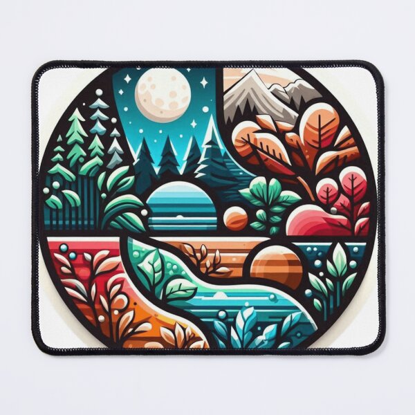 Item preview, Great wave of lakes design  designed and sold by Graphic  Grove.