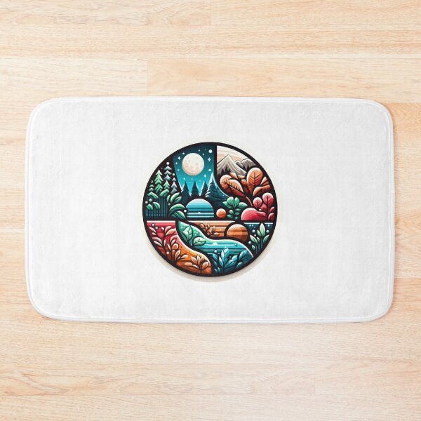Item preview, Great wave of lakes design  designed and sold by Graphic  Grove.