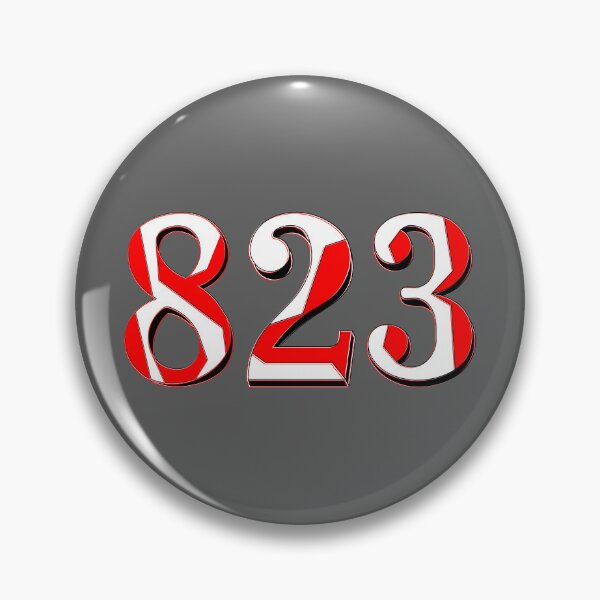 Item preview, number eight hundred and  twenty three digit 823 order sequence team member age designed and sold by 4rpixs.