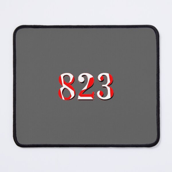 Item preview, number eight hundred and twenty three digit 823 order sequence team member age designed and sold by 4rpixs.