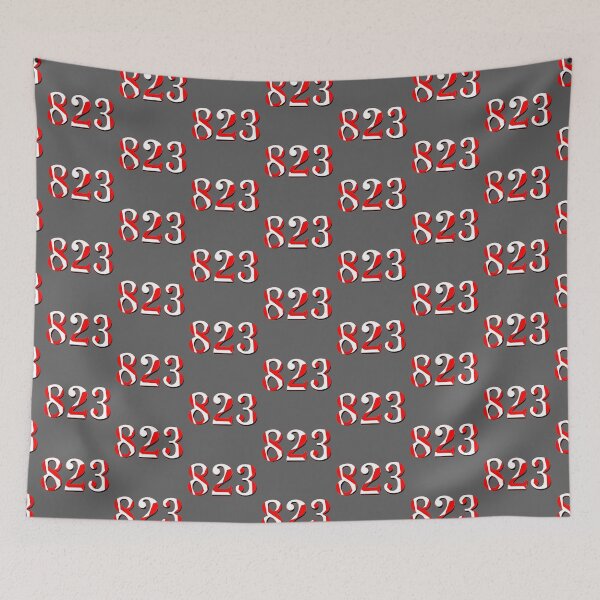 Item preview, number eight hundred and  twenty three digit 823 order sequence team member age designed and sold by 4rpixs.