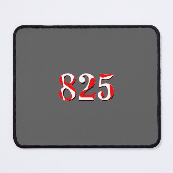 Item preview, number eight hundred and twenty five digit 825 order sequence team member age designed and sold by 4rpixs.