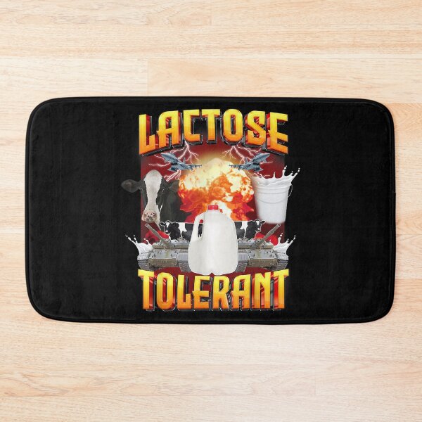 Item preview, Lactose tolerant Funny Meme, Humor Lactose Tolerant Milk, Dairy-free humor, Funny lactose-free Design designed and sold by Creatiforge.