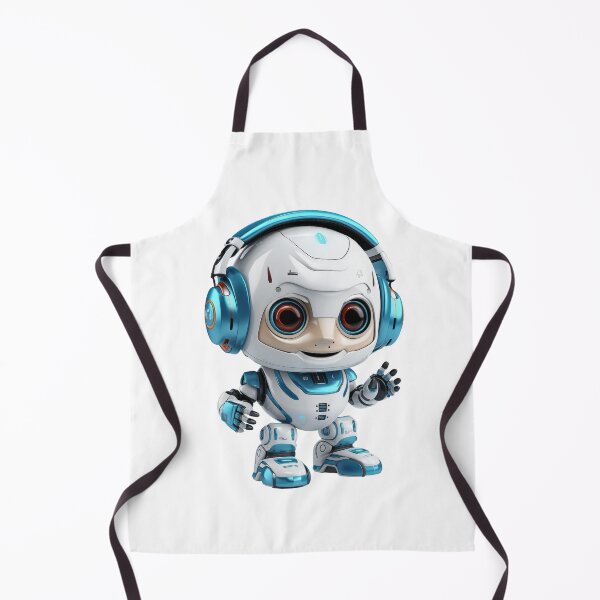 Item preview, Artificial intelligence robot isolated on the transparent background designed and sold by MiraCleAI.