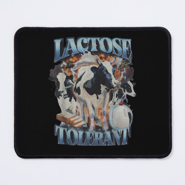 Item preview, Lactose Tolerant Funny Meme Cow Design designed and sold by Creatiforge.
