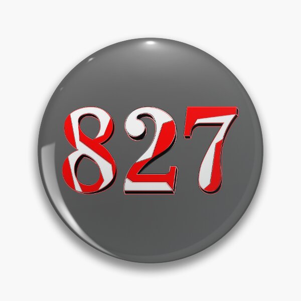 Item preview, number eight hundred and  twenty seven digit 827 order sequence team member age designed and sold by 4rpixs.