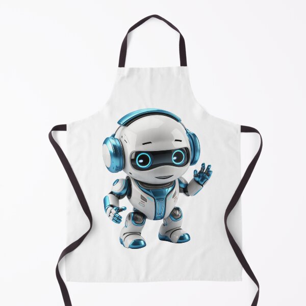 Item preview, Artificial intelligence robot isolated on the transparent background designed and sold by MiraCleAI.