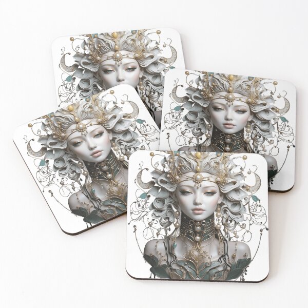 Item preview, Virgo Majesty" - Elegant Astrological Art by LaLi Designs designed and sold by LaLi-Designs.