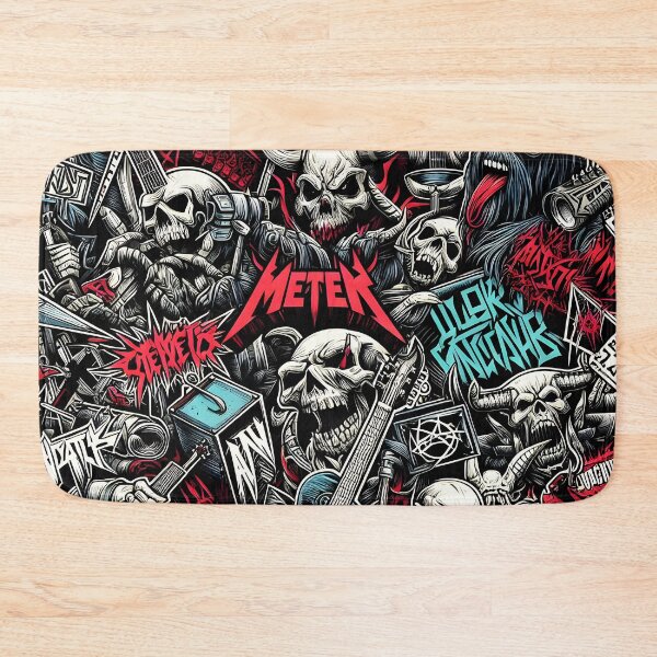 Item preview, heavy metal band banners designed and sold by aliraweb.