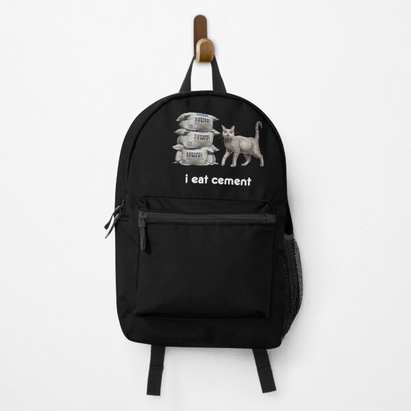 Item preview, I Eat Cement Cursed Cat, Funny Meme, Ironic, Cat Lover, Oddly Specific, Unhinged, Cursed, Cringe designed and sold by Creatiforge.