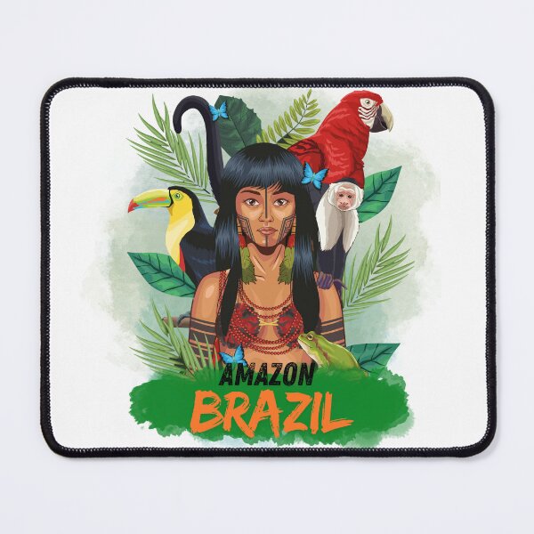 Item preview, Guardian of the Amazon Rainforest designed and sold by Prilidiarts.