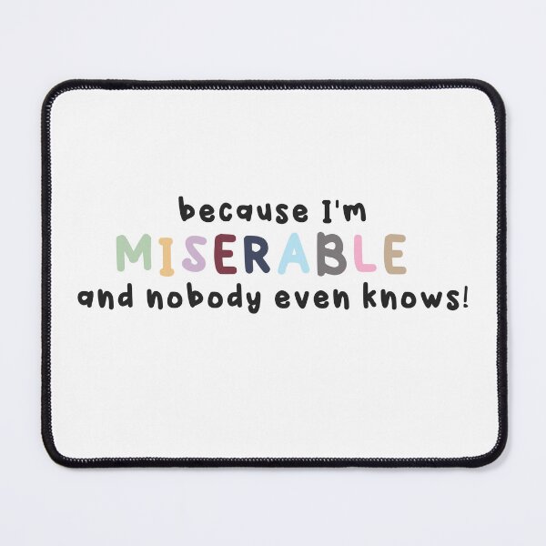 Item preview, Taylor Swift TTPD IM MISERABLE designed and sold by yulaikwonkru.