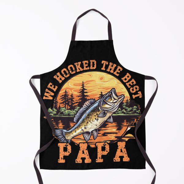 Item preview, We Hooked the best Papa ever Fishing Dad Papa's Day designed and sold by Kuki-shop.