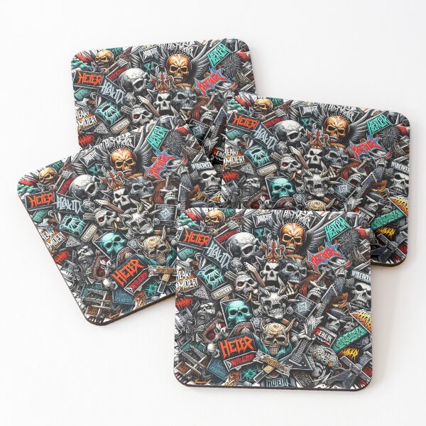 Item preview, heavy metal style designed and sold by aliraweb.