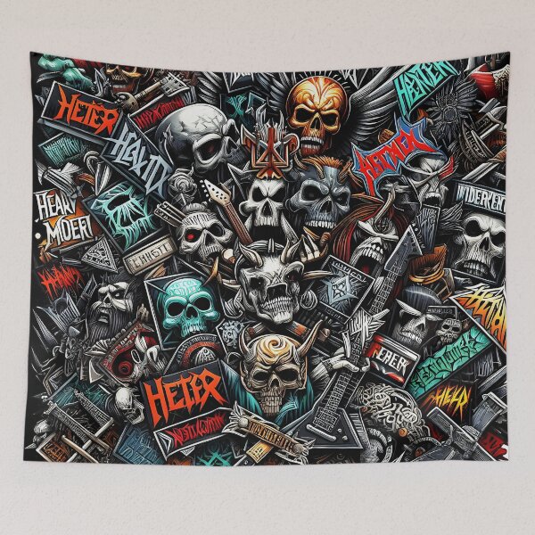 Item preview, heavy metal style designed and sold by aliraweb.
