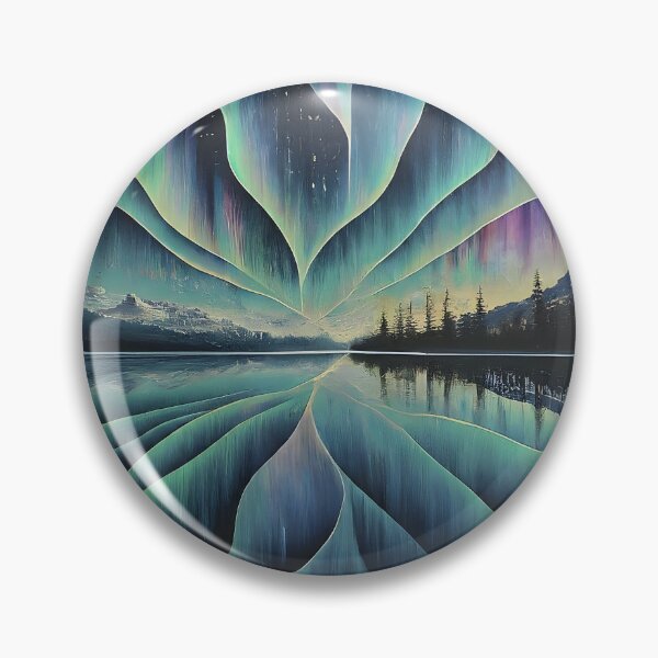 Item preview, Whispers of the Aurora: Geometric Art with a Hidden Constellation designed and sold by PixelPonder.