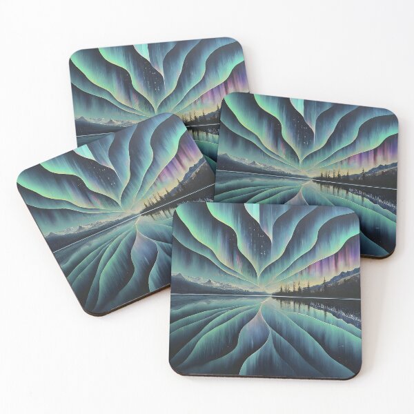 Item preview, Whispers of the Aurora: Geometric Art with a Hidden Constellation designed and sold by PixelPonder.