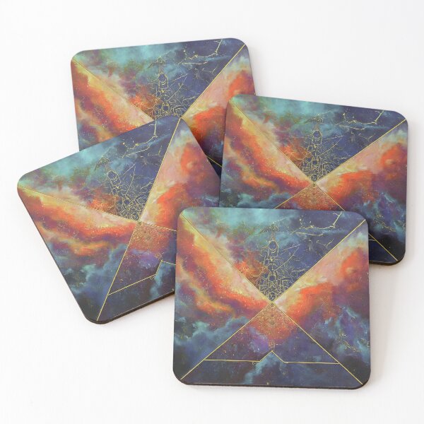 Item preview, Secrets of Andromeda: Geometric Art with a Hidden Constellation (Nebula Inspired) designed and sold by PixelPonder.