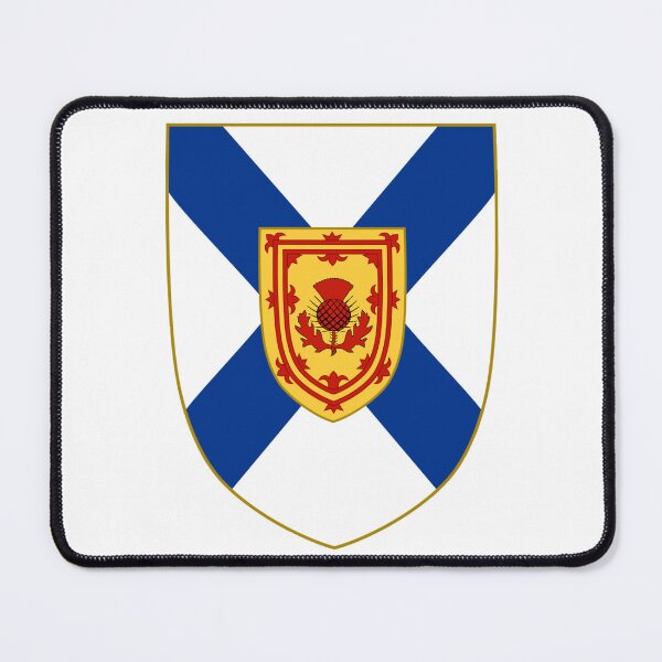 Item preview, Nova Scotia Coat of Arms Shield with Thistle (suaicheantas nova scotia le cluaran) designed and sold by JonathanR1994.