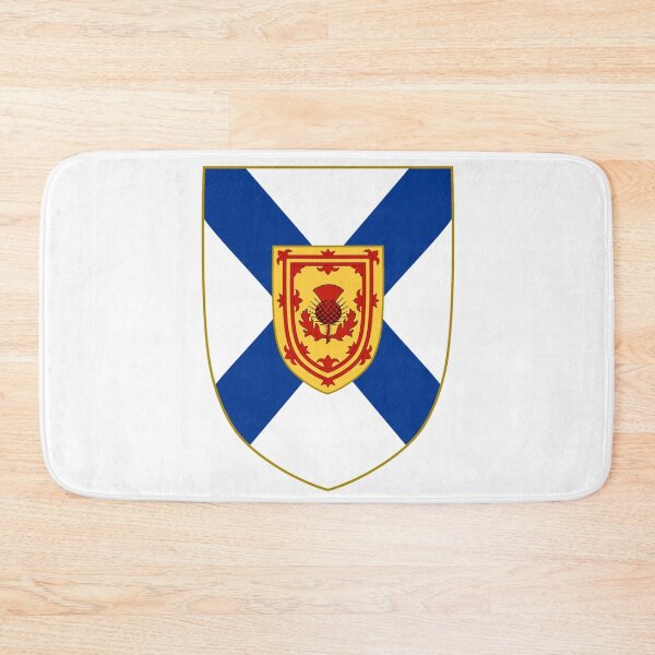 Item preview, Nova Scotia Coat of Arms Shield with Thistle (suaicheantas nova scotia le cluaran) designed and sold by JonathanR1994.