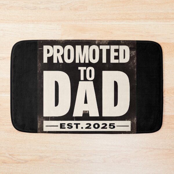 Item preview, Promoted to Dad 2025 designed and sold by TomFrontierArt.