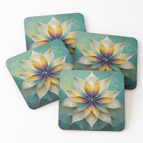 Item preview, Blooming Constellation: Geometric Art with a Hidden Constellation (Floral Inspired) designed and sold by PixelPonder.