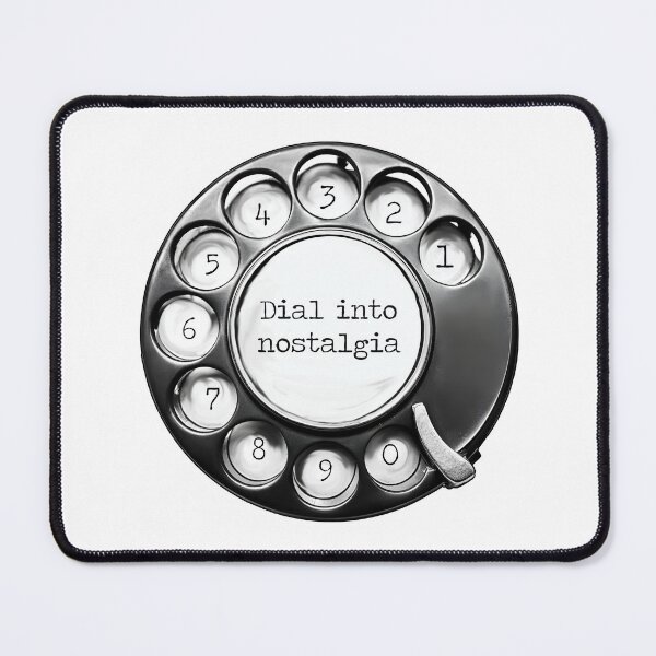 Item preview, Retro Telephone - Dial into nostalgia designed and sold by The Unique Geek.