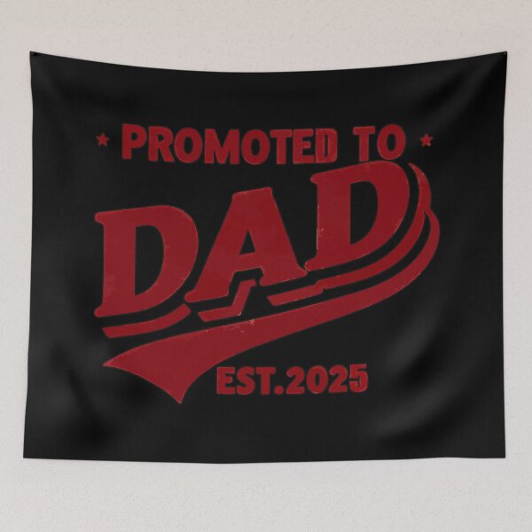 Item preview, Promoted to Dad 2025 New Dad designed and sold by TomFrontierArt.