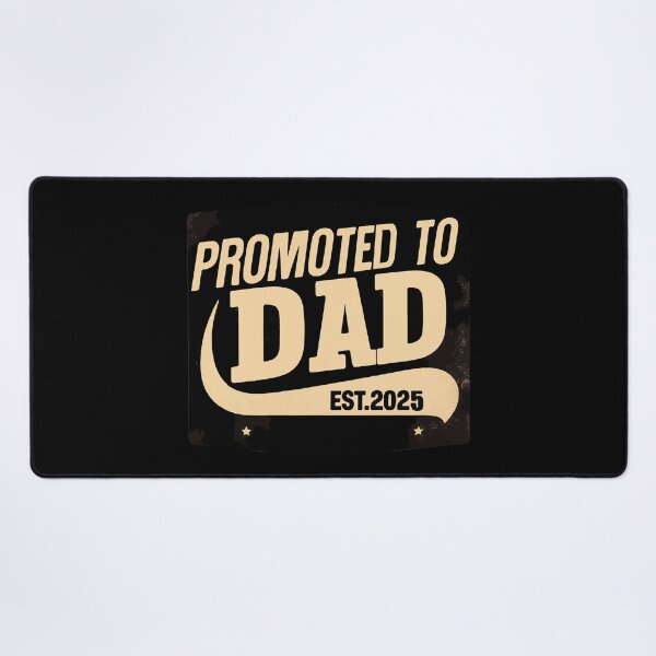 Item preview, Promoted to Dad 2025 New Dad Vintage designed and sold by TomFrontierArt.