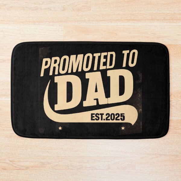 Item preview, Promoted to Dad 2025 New Dad Vintage designed and sold by TomFrontierArt.