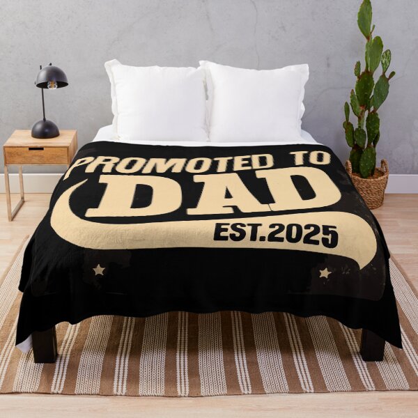 Item preview, Promoted to Dad 2025 New Dad Vintage designed and sold by TomFrontierArt.