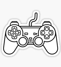 Minimalist Playstation Controller Sticker