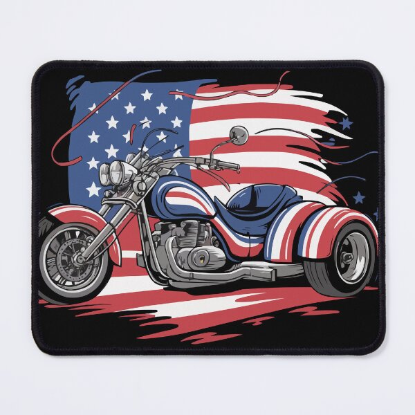 Item preview, Patriotic Three Wheeler designed and sold by Ketique.