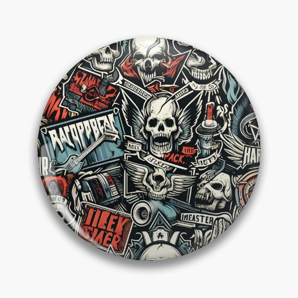Item preview, metal band patterns designed and sold by aliraweb.