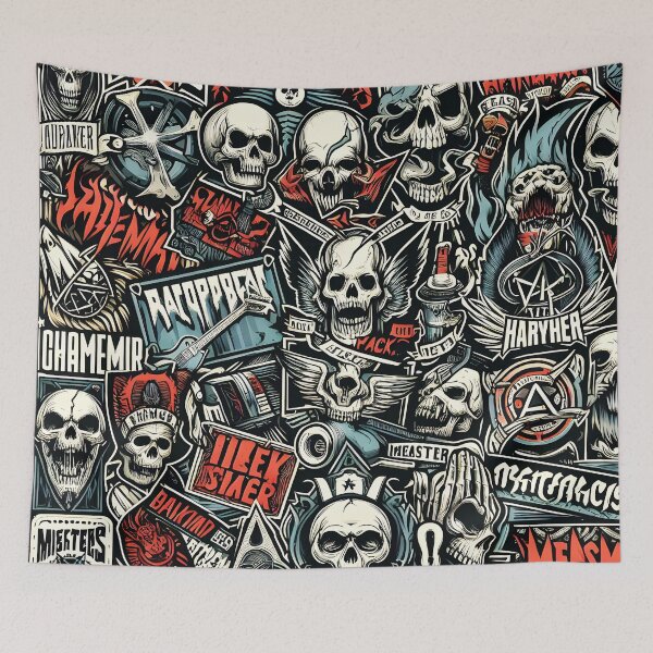 Item preview, metal band patterns designed and sold by aliraweb.