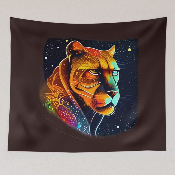 Item preview, COSMIC ALIEN KING PANTHER designed and sold by Terrence Webster.