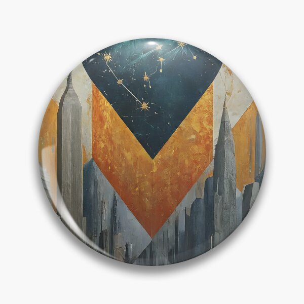 Item preview, City of Stars: Geometric Art with a Hidden Constellation (Urban Inspired) designed and sold by PixelPonder.