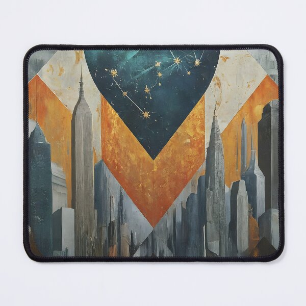 Item preview, City of Stars: Geometric Art with a Hidden Constellation (Urban Inspired) designed and sold by PixelPonder.