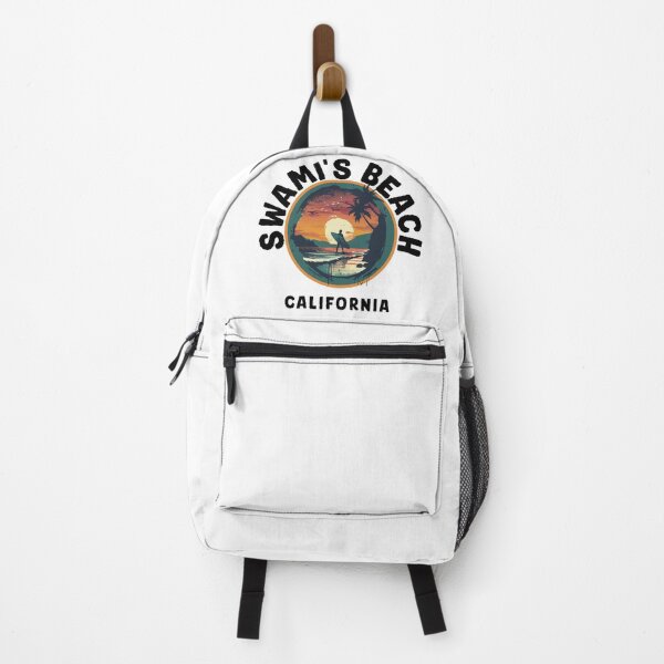 Item preview, Swami's Beach - California (with Black Lettering) designed and sold by VelvetRoom.