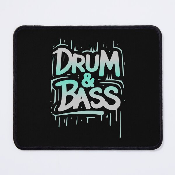 Item preview, Drum and bass jungle, dnb text designed and sold by CutOriginalArt.