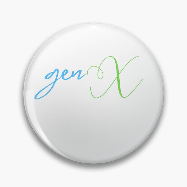 Item preview, Genx for GenXers awesome simple classic design designed and sold by MoversPlus.