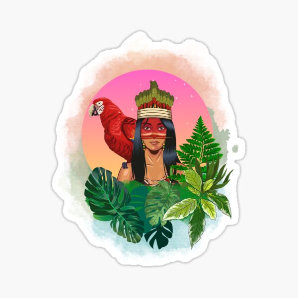 Item preview, Guardian of the Amazon Rainforest # 2 designed and sold by Prilidiarts.