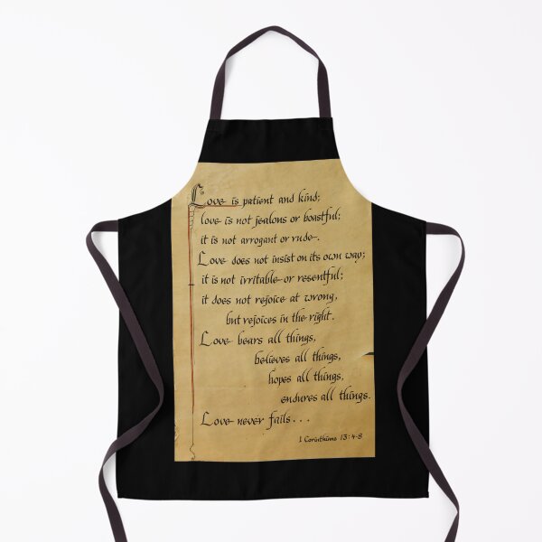 Item preview, Love Never Fails - First Corinthians 13: 4-8 Calligraphy designed and sold by Warren Paul Harris.